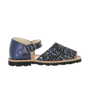 Glitter sandals with rubber sole for baby girl Minorquines Frailera image-0