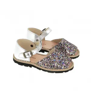 Girls' glitter sandals Minorquines Frailera image-2