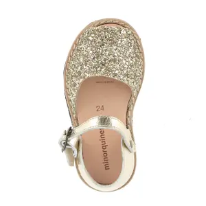 Girls' glitter sandals baby Minorquines Frailera image-1