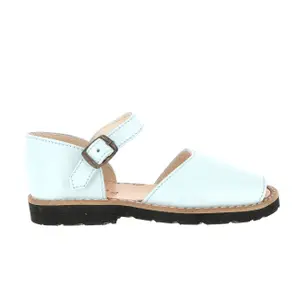 Leather buckle sandals for baby girl Minorquines Frailera image-0