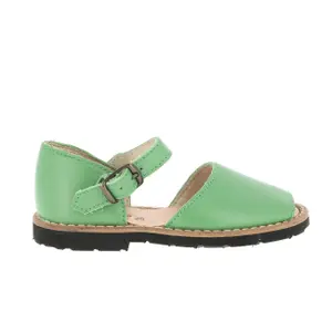 Leather buckle sandals for baby girl Minorquines Frailera image-0