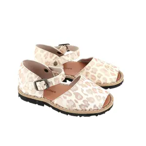 Baby girl sandals Minorquines Frailera Kenya Té image-1