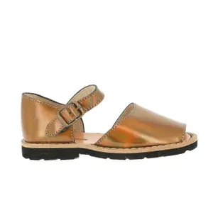 Baby girl sandals Minorquines Frailera Miroir Tornasol image-0