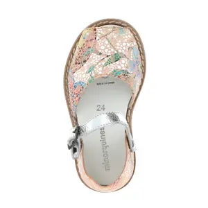 Baby girl sandals Minorquines Frailera Mosaïque Fiesta Blanca image-2