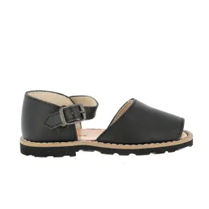 Leather buckle sandals for baby girl Minorquines Frailera image-0