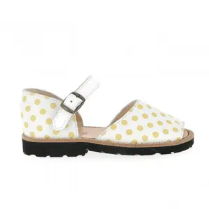 Baby girl sandals Minorquines Frailera Pois image-0