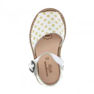 Baby girl sandals Minorquines Frailera Pois image-1