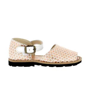 Baby girl sandals Minorquines Frailera Pois image-0