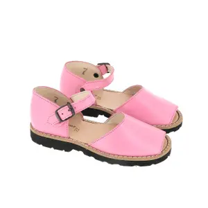 Baby girl leather sandals Minorquines Frailera Sachet image-1