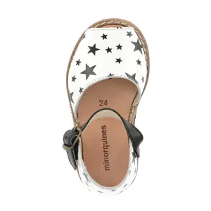 Leather star buckle sandals for baby girls Minorquines Frailera image-2