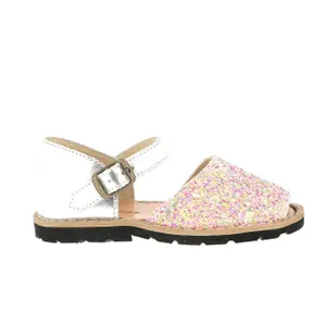Girls' glitter sandals Minorquines Frailera Sunny image-0
