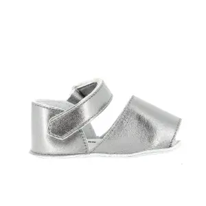 Metal baby girl slippers Minorquines Frailera image-0