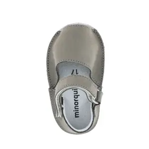 Baby girl nubuck slippers Minorquines Frailera image-1