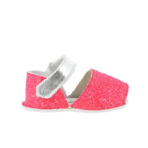 Baby girl glitter slippers Minorquines Frailera image-0