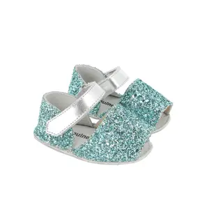 Baby girl glitter slippers Minorquines Frailera image-0