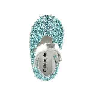 Baby girl glitter slippers Minorquines Frailera image-2