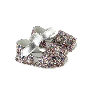 Baby girl glitter slippers Minorquines Frailera image-1