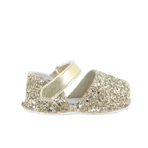 Baby girl glitter slippers Minorquines Frailera image-0