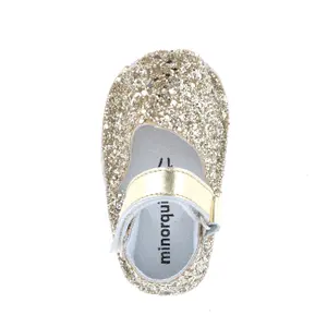 Baby girl glitter slippers Minorquines Frailera image-2