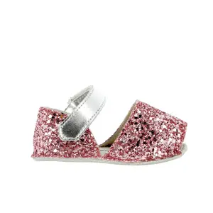 Baby girl glitter slippers Minorquines Frailera image-0