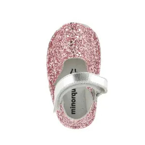Baby girl glitter slippers Minorquines Frailera image-2