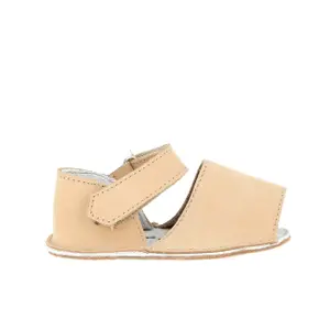 Baby girl nubuck slippers Minorquines Frailera image-0