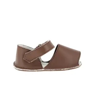 Leather slippers for baby girl Minorquines Frailera image-0