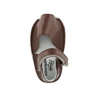 Leather slippers for baby girl Minorquines Frailera image-1