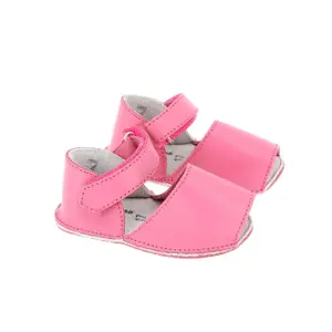 Leather slippers baby girl pouch Minorquines Frailera image-2