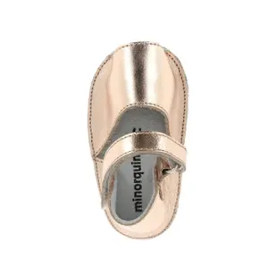 Metal baby girl slippers Minorquines Frailera image-1