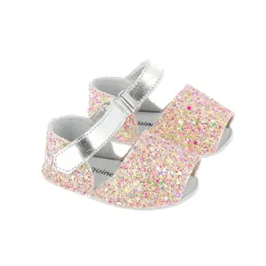 Sparkly sunny slippers baby girl Minorquines Frailera image-1