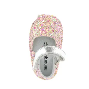 Sparkly sunny slippers baby girl Minorquines Frailera image-2