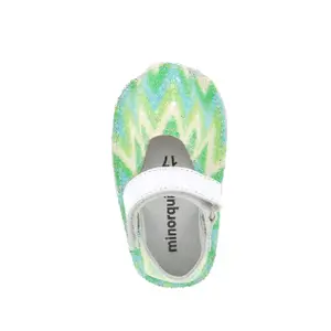 Baby girl slippers Minorquines Frailera zig zag image-2