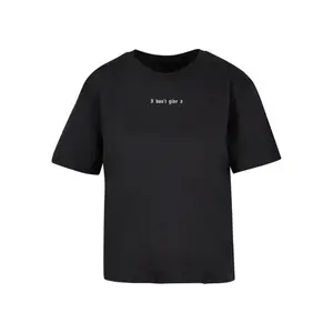 Damen T-Shirt Miss Tee I Don't Give A image-1