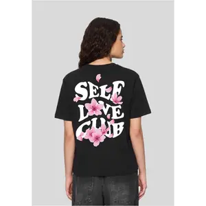 Printed T-shirt for women Miss Tee Self Love Club image-1