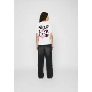 Druck T-Shirt Damen Miss Tee Self Love Club image-3