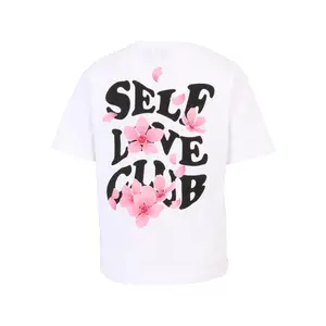 Druck T-Shirt Damen Miss Tee Self Love Club image-5