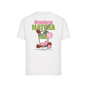 T-shirt damski Miss Tee Strawberry Matcha image-3