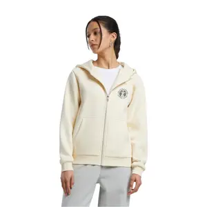 Sweatshirt à capuche zippé femme Miss Tee Pilates Energy
