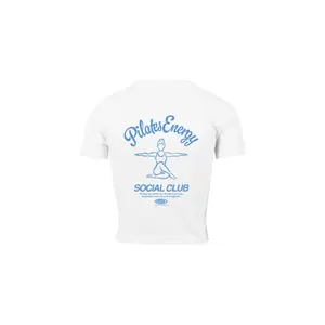 Women's short T-shirt Miss Tee Pilates Energy image-3