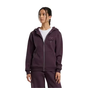 Sweatshirt à capuche zippé femme Miss Tee Angel Energy Wings