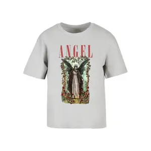 T-shirt estampado à frente para mulher Miss Tee Angel image-0