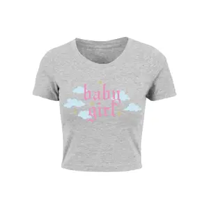 T-shirt curta para mulher Miss Tee Baby Girl image-0