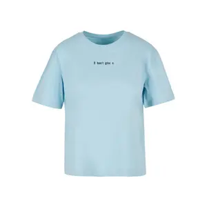 T-Shirt Miss Tee I Don't Give A F image-0