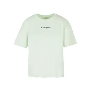 T-Shirt Miss Tee I Don't Give A F image-0