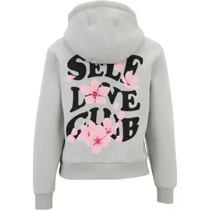 Camisola com capuz para mulher Miss Tee Self Love Club image-3