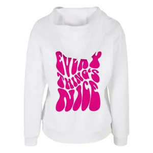 Sweatshirt à capuche femme Miss Tee Every Things Nice image-3