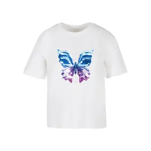 T-Shirt Miss Tee Chromed Butterfly image-0