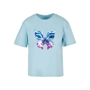 T-shirt de mulher Miss Tee Chromed Butterfly image-0