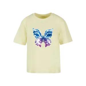 T-shirt de mulher Miss Tee Chromed Butterfly image-0
